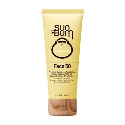 Sun Bum SPF 50 Face Sunscreen Lotion