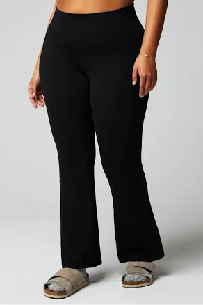 Fabletics Women's Oasis PureLuxe High-Waisted Pocketed Kick Flare