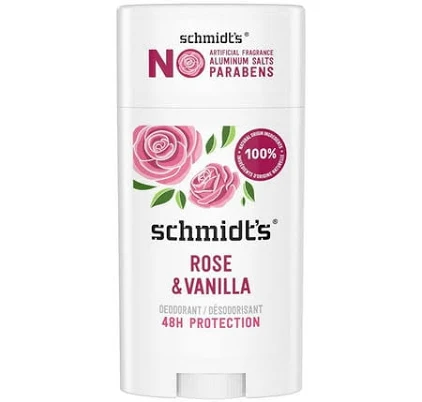 Schmidt's Deodorant Rose and Vanilla