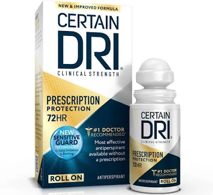 Certain Dri Extra Strength Clinical 72-Hour Antiperspirant Roll-On - 1.2 oz