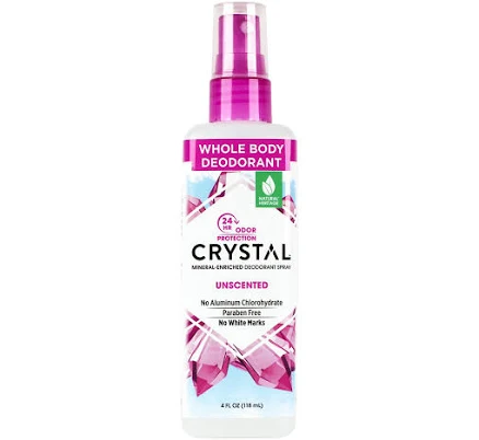 Crystal Body Deodorant Spray