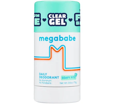Megababe Soapy Pits Daily Deodorant