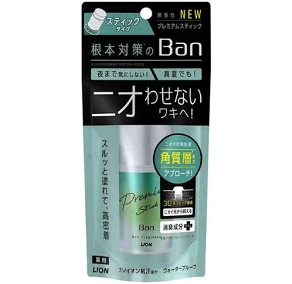LION Ban Premium Gold Label Sweat Block Deodorant Stick
