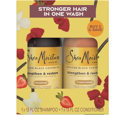 SheaMoisture Shampoo & Conditioner Bundle for Damaged Hair