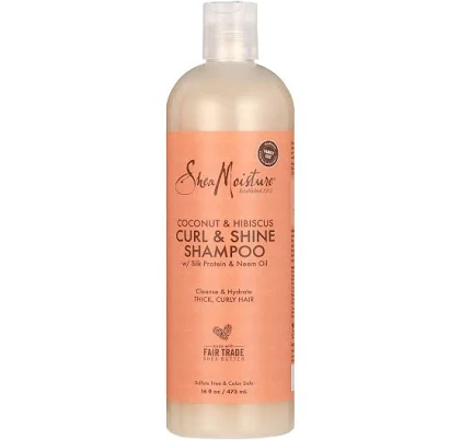 Shea Moisture Coconut & Hibiscus Curl & Shine Shampoo