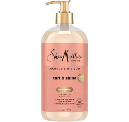 SheaMoisture Coconut & Hibiscus Curl & Shine Shampoo
