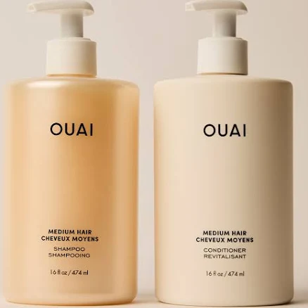 OUAI Jumbo Set Hair Shampoo & Conditioner