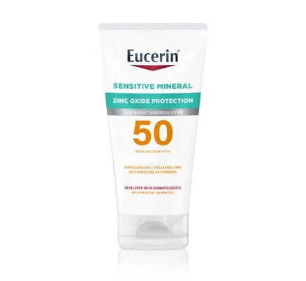 Eucerin Sensitive Mineral Sunscreen Lotion SPF 50