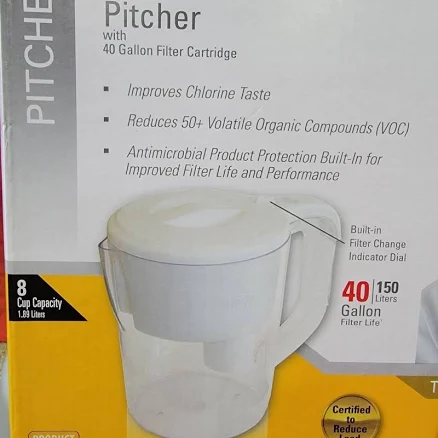DuPont Traditional Pitcher With 40 Gallon Filte - New Vintage & collectibles