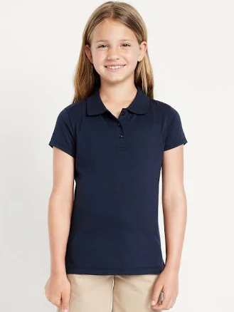 Old Navy Kids' School Uniform Jersey-Knit Polo Shirt for