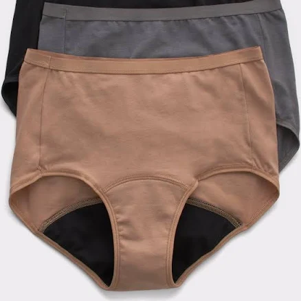 Hanes Women's Comfort Period. Brief Underwear