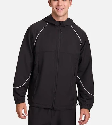 Reebok Men's and Big Men's Kinetic Jacket, Sizes Xs-5xl, Black