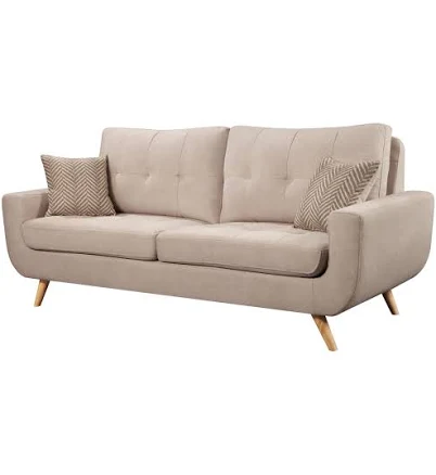 Abbyson Paige Stain-Resistant Fabric Sofa