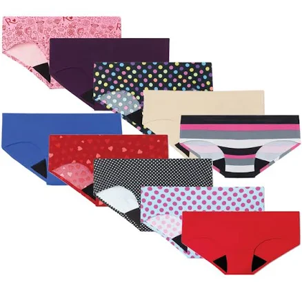 Ruby Love Maximum Protection Period Underwear Bundle 10 Pieces Mix & Match