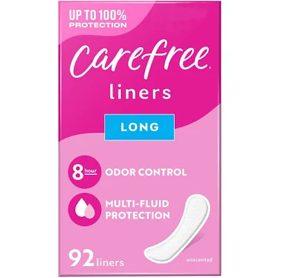 Carefree Acti-Fresh Long Pantiliners