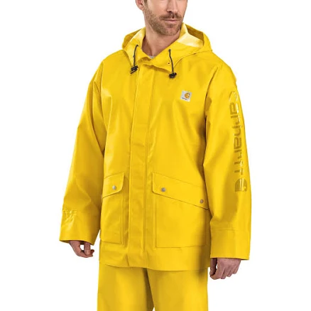 Carhartt Men's Midweight Waterproof Rainstorm Jacket