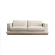 Tidal 101" Grande Sofa, Fabric/Wood