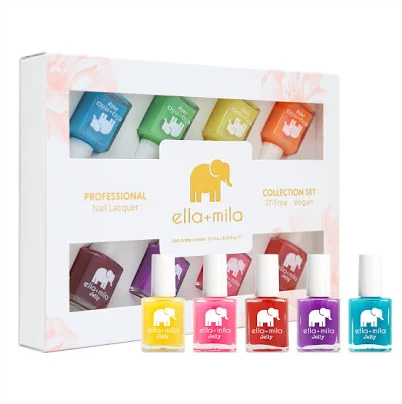 ella +mila Jelly Collection Vegan Quick-Dry Nail Polish