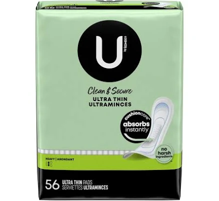 U by Kotex Clean & Secure Ultra Thin Pads
