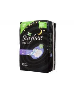 Stayfree Ultra Thin Overnight Pads with Wings