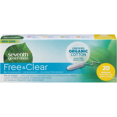 Seventh Generation Regular Tampons