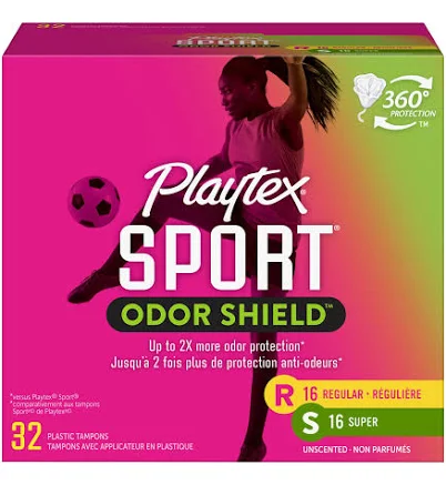 Playtex Sport Odor Shield Tampons