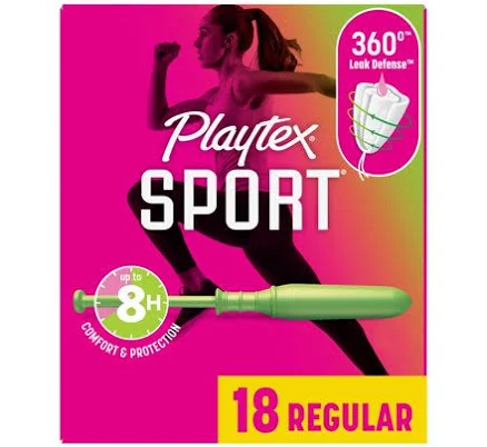 Playtex Sport Multi-Pack Unscented Tampons