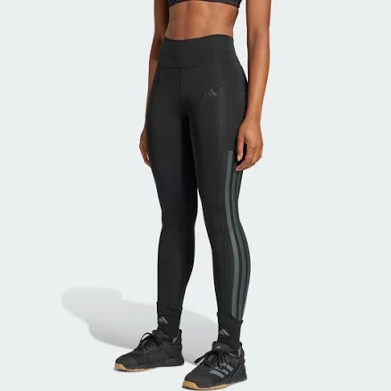 Women's adidas Optime 3-Stripes Full-Length Leggings