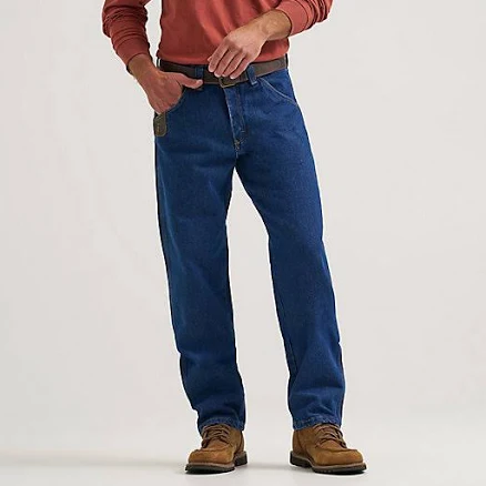 Men's Wrangler Riggs Workwear Relaxed-Fit Five-Pocket Jeans
