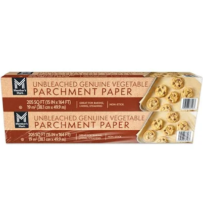 Member's Mark Unbleached Parchment Paper 205 sq. ft. 2 pk.