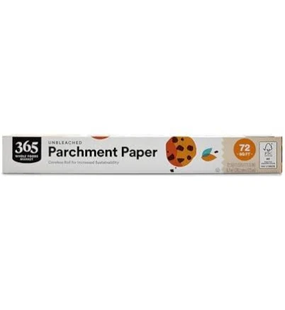 365 by Whole Foods Market, Unbleached Parchment Paper, 72 Sq Ft