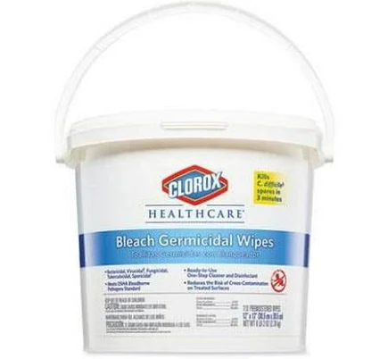 Clorox Bleach Germicidal Wipes 12 x 12