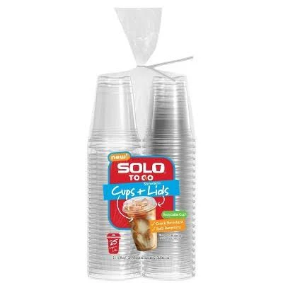 Solo To Go Strawless Cups with Lids