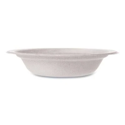Bridge-Gate 12 oz. White Bagasse Bowl (1000 per Case)
