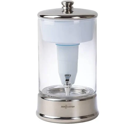 ZeroWater 40-Cup Glass Water Filter Dispenser