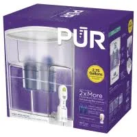 PUR XL 44-Cup Water Filter Dispenser with 2 Genuine PUR Filters