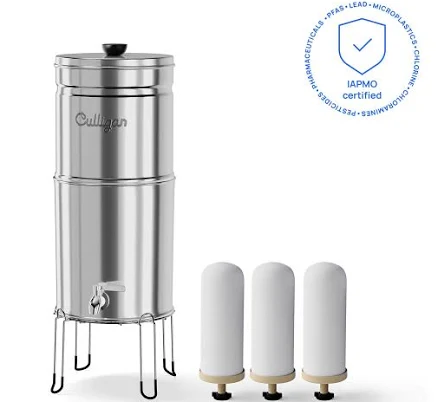 Culligan with MaxClear Technology 3 gallon gravity water filter system