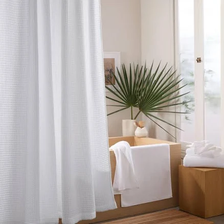 Parachute Waffle Shower Curtain