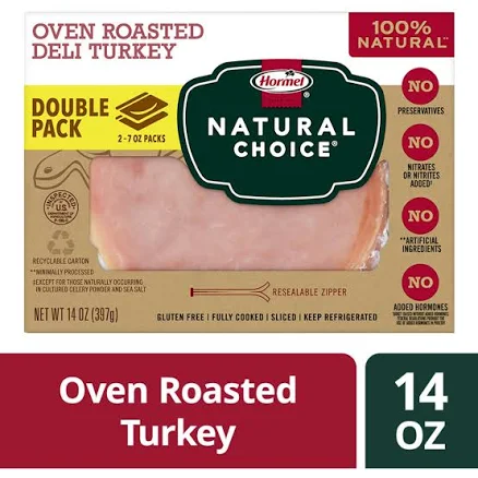 Hormel Deli Turkey Oven Roasted Double Pack