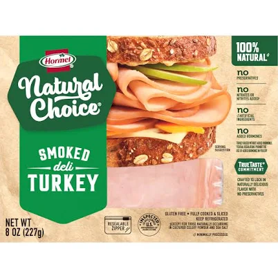 Hormel Natural Choice Smoked Deli Turkey