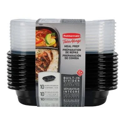 Rubbermaid TakeAlongs Meal Prep Containers