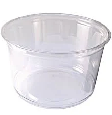 Fabri-Kal Recycleware Round Deli Container 4.6" Diameter x h