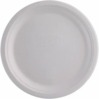 Eco Products Vanguard Renewable and Compostable Sugarcane Plates