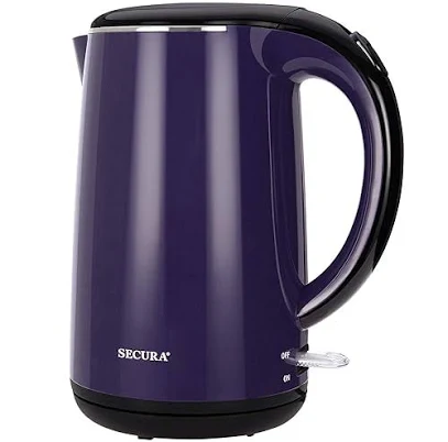 Secura Original Stainless Steel Double Wall Electric Water Kettle