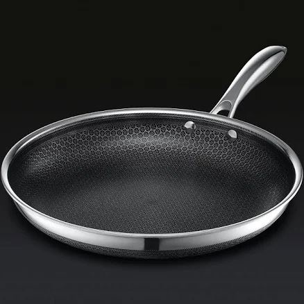 HexClad Hybrid Nonstick Frying Pan