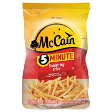 McCain 5 Minute Fries Shoestring Cut Potatoes 20 oz