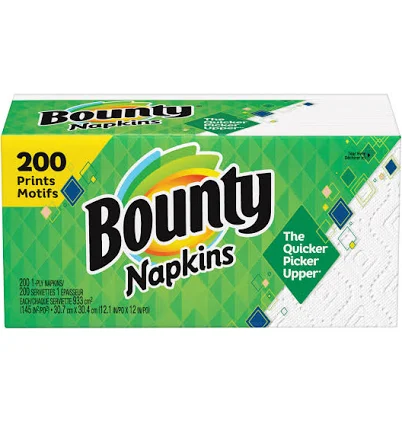 Bounty 1-Ply Quilted Napkins