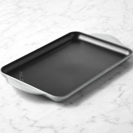 Le Creuset Cast Iron Rectangular Skinny Griddle