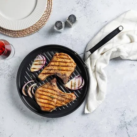 Calphalon Select Nonstick 12-Inch Round Grill Pan