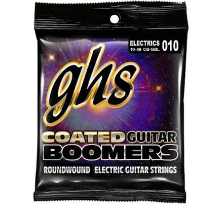 GHS CBGBL Coated Boomers Electric Guitar Strings